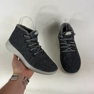 Allbirds Wool Runner Up Mizzle Sneakers Women's 7 Gray Running Athletic Shoes